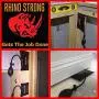 The Original Rhino Strong Commercial Grade Air Wedge Bag Pump Professional Leveling Kit & Alignment Tool Inflatable Shim Bag 3 Piece (Small, Medium, Large). 3 sizes for all of your individual needs.