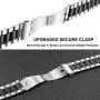 TRUMiRR Band Sets For Samsung Galaxy Watch 46mm / Galaxy Watch 3 45mm / Gear S3, 22mm Solid Stainless Steel Metal + Mesh Loop Watchband Quick Release Strap for TicWatch Pro, Fossil Mens Gen 4 Explorist HR