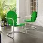 Crosley Furniture Griffith Metal Outdoor Chair - Grasshopper Green Crosley Furniture Griffith Metal Outdoor Chair - Grasshopper Green