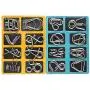 Ahyuan 16 Pieces IQ Test Mind Game Toys IQ Toys Brain Teaser Metal Wire Puzzles Magic Trick Toy Metal IQ Puzzle for Kids and Adults (Silver)