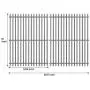 Stanbroil Stainless Steel Grill Cooking Grates for Weber Spirit 500, Genesis Silver A and Spirit 200 Series (with Side Control Panels) Gas Grill, Replacement parts for Weber 7521 7522 7523 65904 65905 Stanbroil Stainless Steel Grill Cooking Grates for Weber Spirit 500, Genesis Silver A and Spirit 200 Series (with Side Control Panels) Gas Grill, Replacement parts for Weber 7521 7522 7523 65904 65905