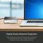 D-Link Ethernet Switch, 5 Port Unmanaged Gigabit Metal Fanless Desktop Plug n Play (GO-SW-5GE)