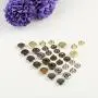 160 Sets Snap Fasteners Durable Metal Snap Button Kit Tool Press Studs with Base & Fixing Tool for Overalls Backpacks Belts Leather Craft-12.5mm in Diameter 160 Sets Snap Fasteners Durable Metal Snap Button Kit Tool Press Studs with Base & Fixing Tool for Overalls Backpacks Belts Leather Craft-12.5mm in Diameter