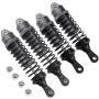 Hobbypark for 1/10 Traxxas Slash 4x4 4wd Alloy Front & Rear Shock Absorber Springs Upgrade Parts RC Car Replacement