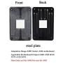 Aimeixin AM4 Bracket,Desktop Computer AMD AM4 Motherboard CPU Heatsink Bracket, Steel Back Plate Bracket for AM4s HeatSink Cooling Fan Mounting (Black)