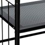 Unbrand Black 5 Tier Metal Bookshelf Rack, Unbrand Black 5 Tier Metal Bookshelf Rack,