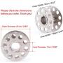 Sewing Machine Bobbins – 30 Counts Class 15 Metal Bobbin Set 20mm X 10mm Sewing Machines Replacement Accessories For Brother, Janome, Singer, Bernina, Toyata, Anime, Kenmore, Elna, Babylock By LeBeila