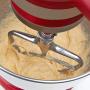Burnished Stainless Flat Beater for KitchenAid 4.5-5 Qt. Tilt-Head Stand Mixers Accessory Dishwasher-Safe Blade by Gvode
