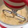 Burnished Stainless Flat Beater for KitchenAid 4.5-5 Qt. Tilt-Head Stand Mixers Accessory Dishwasher-Safe Blade by Gvode