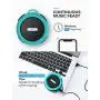 Bluetooth Shower Speaker, VicTsing C6 Waterproof Bluetooth Speaker with 6H Playtime, Loud HD Sound, Portable Outdoor Speaker with Suction Cup & Sturdy Hook for Pool Beach Home Party Travel, Blue