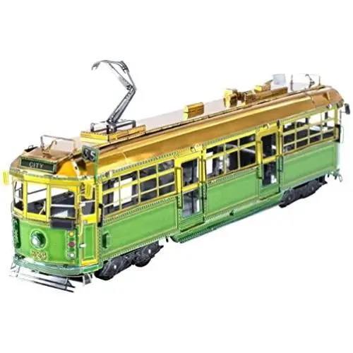 Fascinations Metal Earth Melbourne W-Class Tram 3D Metal Model Kit Fascinations Metal Earth Melbourne W-Class Tram 3D Metal Model Kit