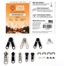 Zipper Rescue Zipper Repair Kits – The Original Zipper Repair Kit, Made in America Since 1993 (Outdoor)