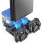 OIVO PS4 Stand Cooling Fan Station for Playstation 4/PS4 Slim/PS4 Pro, PS4 Pro Vertical Stand with Dual Controller EXT Port Charger Dock Station and 12 Game Slots OIVO PS4 Stand Cooling Fan Station for Playstation 4/PS4 Slim/PS4 Pro, PS4 Pro Vertical Stand with Dual Controller EXT Port Charger Dock Station and 12 Game Slots