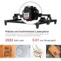 Twotrees Totem Engraver Kit, Laser Engraver CNC, Laser Engraving Cutting Machine, DIY Laser Marking for Metal with 32-bit Motherboard LaserGRBL, 400x430mm Large Engraving Area (2.5W