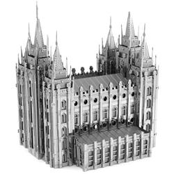 Fascinations Metal Earth ICONX Salt Lake City Temple 3D Metal Model Kit