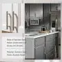 homdiy Cabinet Hardware Brushed Nickel Drawer Pulls 30 Pack Kitchen Cabinet Handles 4 inch Center to Center Modern Cabinet Door Handles Metal Bar Pulls for Cabinets homdiy Cabinet Hardware Brushed Nickel Drawer Pulls 30 Pack Kitchen Cabinet Handles 4 inch Center to Center Modern Cabinet Door Handles Metal Bar Pulls for Cabinets