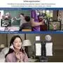 ULANZI U-Pad Metal Video Cage,Tablet Vlog Rig Stabilizer w 1/4 inch Screw Triple Cold Shoe Mount Compatible w iPad/ iPad Pro/iPad Air/iPad Mini Tablets Vlogging Used On Microphone Video Light