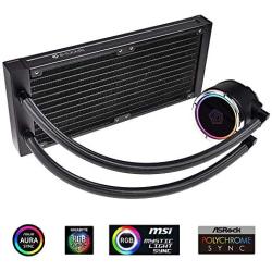 ID-COOLING ZOOMFLOW 240X ARGB CPU Water Cooler 5V Addressable RGB AIO Cooler 240mm CPU Liquid Cooler 2X120mm RGB Fan, Intel 115X/1200/2066, AMD AM4