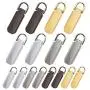 16 Pieces Zipper Pull Luggage Heavy Duty Zipper Tab Pull Replacement Zipper Fixer for Clothes, Suitcase, Luggage, Backpack, DIY Craft, 2 Sizes, 4 Colors 16 Pieces Zipper Pull Luggage Heavy Duty Zipper Tab Pull Replacement Zipper Fixer for Clothes, Suitcase, Luggage, Backpack, DIY Craft, 2 Sizes, 4 Colors