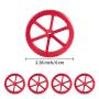 Creality All Metal MK-8 Extruder Feeder Drive 3D Printer 4PCS Aluminum Leveling Hand Twist Nut and 1M Capricorn PTFE Bowden Tubing XS Series for Ender 3 / Ender 3 Pro/Ender 5