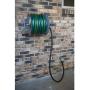 Strongway Parallel or Perpendicular Wall-Mount Garden Hose Reel - Holds 5/8in. x 150ft. Hose