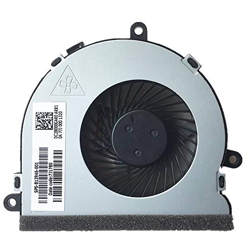 USKKS New CPU Cooling Fan for HP 250 G5 250G5 255g5 255 g5 / 250 G6 255 G6 256 G6 258 G6 TPN-C116 TPN -C125 TPN-C126 TPN-C129 TPN-C130 P/N: 813946-001