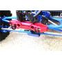 GPM for Traxxas E-Revo 2.0 VXL Brushless (86086-4) Upgrade Parts Aluminum Rear Bumper with D-Rings -1 Set Orange