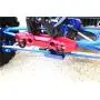 GPM for Traxxas E-Revo 2.0 VXL Brushless (86086-4) Upgrade Parts Aluminum Rear Bumper with D-Rings -1 Set Orange