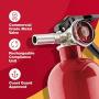 First Alert HOME1 Rechargeable Home Fire Extinguisher 4-Pack, Red | UL Rated 1-A:10-B:C | All-Metal Fire Extinguisher with Pull Pin & Safety Seal | U.S. Coast Guard Approved for Marine Use