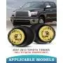 AUTOWIKI Fog Lights fits for 2007-2013 Toyota Tundra (w/Metal Bumper Only) 2PCS OEM Replacement Fog Lights with Switch and Wiring Harness AUTOWIKI Fog Lights fits for 2007-2013 Toyota Tundra (w/Metal Bumper Only) 2PCS OEM Replacement Fog Lights with Switch and Wiring Harness