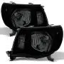 For Toyota Tacoma OE Replacement Black Headlights Driver/Passenger Head Lamps