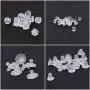 Earring Backs 10 Styles Earring Accessories Safety Bullet Earring Clutch Hypoallergenic 1040 Pieces (10 Styles) Earring Backs 10 Styles Earring Accessories Safety Bullet Earring Clutch Hypoallergenic 1040 Pieces (10 Styles)