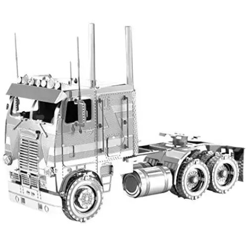 Fascinations Metal Earth Freightliner COE Truck 3D Metal Model Kit Fascinations Metal Earth Freightliner COE Truck 3D Metal Model Kit
