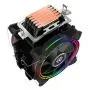 CPU Cooler RGB Black Edition CPU Air Cooler, H120D RGB Fan, 6 CD 2.0 Heatpipes for AMD Ryzen/Intel LGA1151 (Black)