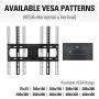 Mounting Dream UL Listed TV Mount TV Wall Mount with Swivel and Tilt for Most 32-55 Inch TV, Full Motion TV Mount with Articulating Dual Arms, Max VESA 400x400mm, 99 lbs. Loading, 16 inch Studs MD2380