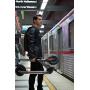 Razor E Prime III Electric Scooter – 18 mph, 15 Mile Range, 8'' Pneumatic Front Tire, Foldable, Portable and Extremely Lightweight, Rear Wheel Drive, for Travel and Commuting