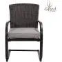 Grand patio Spring Motion Patio Dining Wicker Chairs Set of 2 Outdoor Deck Garden Pool Backyard Metal Chair with Grey Cushion Grand patio Spring Motion Patio Dining Wicker Chairs Set of 2 Outdoor Deck Garden Pool Backyard Metal Chair with Grey Cushion