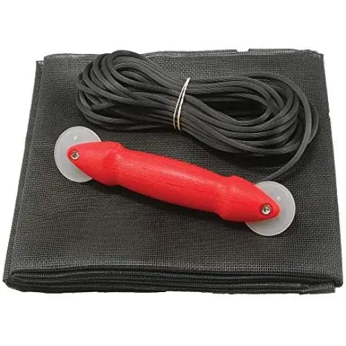 Make-2-Fit P 7515 Screen Door Repair Kit with Rolling Tool – Replace the Screen on Windows or Patio Doors, 36” x 84” Charcoal Fiberglass Screen Cloth and Black Spline Make-2-Fit P 7515 Screen Door Repair Kit with Rolling Tool – Replace the Screen on Windows or Patio Doors, 36” x 84” Charcoal Fiberglass Screen Cloth and Black Spline