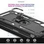 LeYi Compatible for Samsung Galaxy A50/ A50s/ A30s Case with HD Screen Protector, [Military-Grade] Magnetic Car Holder Mount Kickstand Protective Cover Phone Case for Samsung A50/ A50s/ A30s, Black