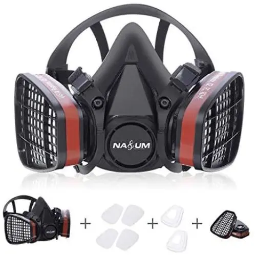 Face Cover NASUM Face Cover Reusable Half Face Cover,Paint Face Cover for Painting, Machine Polishing, Welding and Other Work Protection(Medium) Face Cover NASUM Face Cover Reusable Half Face Cover,Paint Face Cover for Painting, Machine Polishing, Welding and Other Work Protection(Medium)