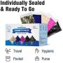 WeCare Disposable Face Mask Individually Wrapped - 50 Variety Color Pack - 3 Ply