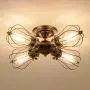 Vintage Ceiling Light Industrial Semi-Flush Mount Ceiling Light Metal Fixtures Painted Finish; Moonkist (with 4 Light) (Bronze) Vintage Ceiling Light Industrial Semi-Flush Mount Ceiling Light Metal Fixtures Painted Finish; Moonkist (with 4 Light) (Bronze)