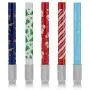 Pencil Extenders Set of 5 Pencil Lengthener for Color Pencils - Perfect gift for artist with Christmas Design Pencil Extenders Set of 5 Pencil Lengthener for Color Pencils - Perfect gift for artist with Christmas Design