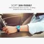MoKo Watch Band Compatible with Gear S2, Soft Silicone Replacement Sport Band fit Gear S2 (SM-R720 / SM-R730 ONLY) Smart, NOT FIT S2 Classic Watch (SM-R732 & SM-R735), NOT FIT Gear Fit2, Black