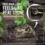 RamPro Hide-a-Spare-Key Fake Rock - Looks & Feels like Real Stone - Safe for Outdoor Garden or Yard, Geocaching (1) RamPro Hide-a-Spare-Key Fake Rock - Looks & Feels like Real Stone - Safe for Outdoor Garden or Yard, Geocaching (1)