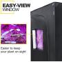 iPower 60''x120''x78'' 5’ x 10’ Mylar Hydroponic Water-Resistant Grow Tent with Observation Window and Removable Floor Tray, Tool Bag for Indoor Plant Seedling, Propagation, Blossom, etc