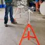 RIDGID 56662 Model VJ-99 V Head High Pipe Stand, 12-inch Pipe Stand RIDGID 56662 Model VJ-99 V Head High Pipe Stand, 12-inch Pipe Stand
