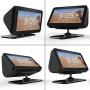 Stand for Echo Show 5, Metal Adjustable Stand Holder - Echo Show 5 Stand 360 Degree Swivel for Kitchen, Bedroom, Office (Black)