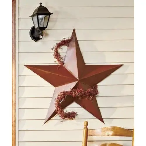 Large Vintage Rustic Metal Country Barn Star Large Vintage Rustic Metal Country Barn Star