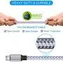 USB Type C Cable 3A Fast Charging, TAKAGI (3-Pack 6Feet) USB-A to USB-C Nylon Braided Data Sync Transfer Cord Compatible with Galaxy S10 S10E S9 S8 S20 Plus, Note 10 9 8 and Other USB C Charger USB Type C Cable 3A Fast Charging, TAKAGI (3-Pack 6Feet) USB-A to USB-C Nylon Braided Data Sync Transfer Cord Compatible with Galaxy S10 S10E S9 S8 S20 Plus, Note 10 9 8 and Other USB C Charger